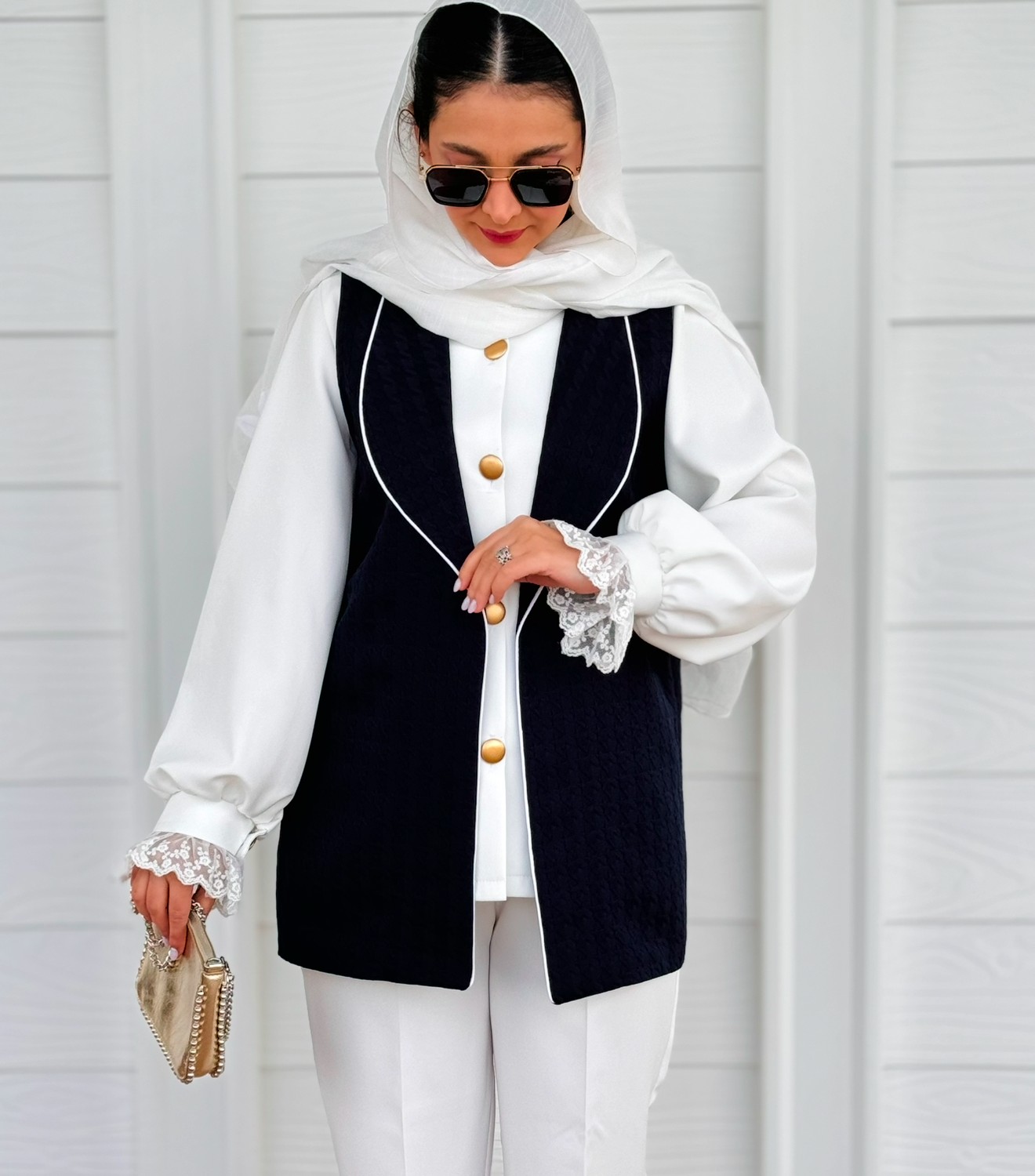 وست زنانه مدل رویال