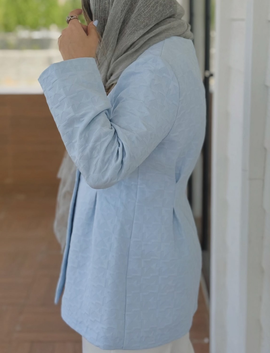 مانتو زنانه مدل ویکتوریا(طرح پيردپل)