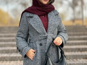 پالتو فوتر طوسی: بهترین گزینه برای زمستان