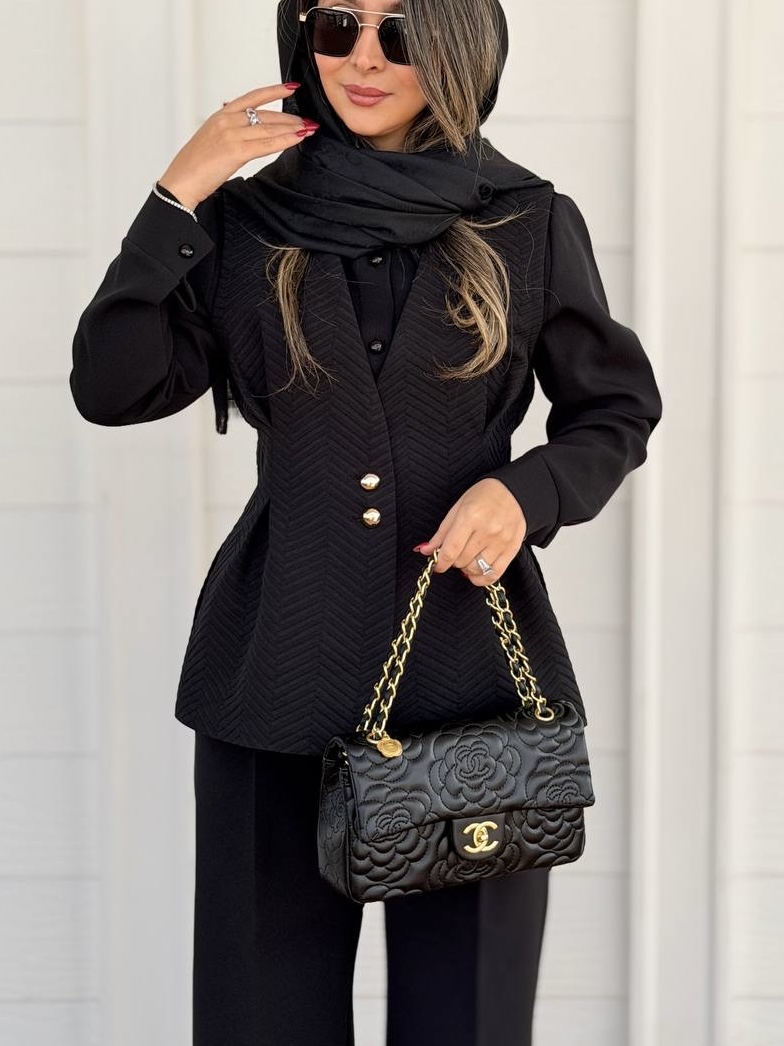 مانتو زنانه مدل ویکتوریا(طرح پيردپل)