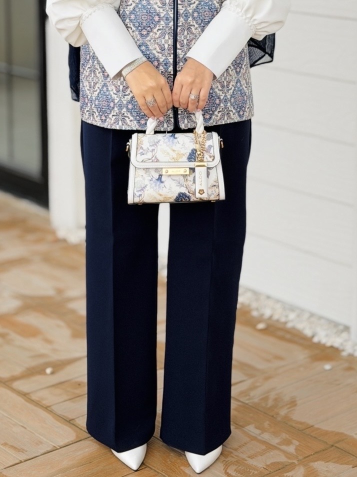 شلوار زنانه مدل  واید (نیم بگ)(فروش ویژه)