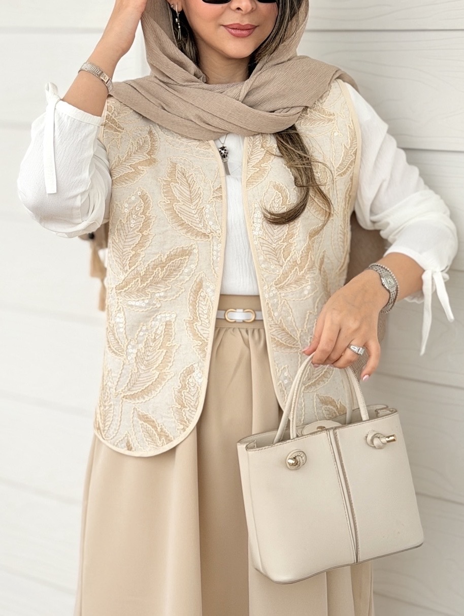 وست زنانه  سه تکه مدل برگ