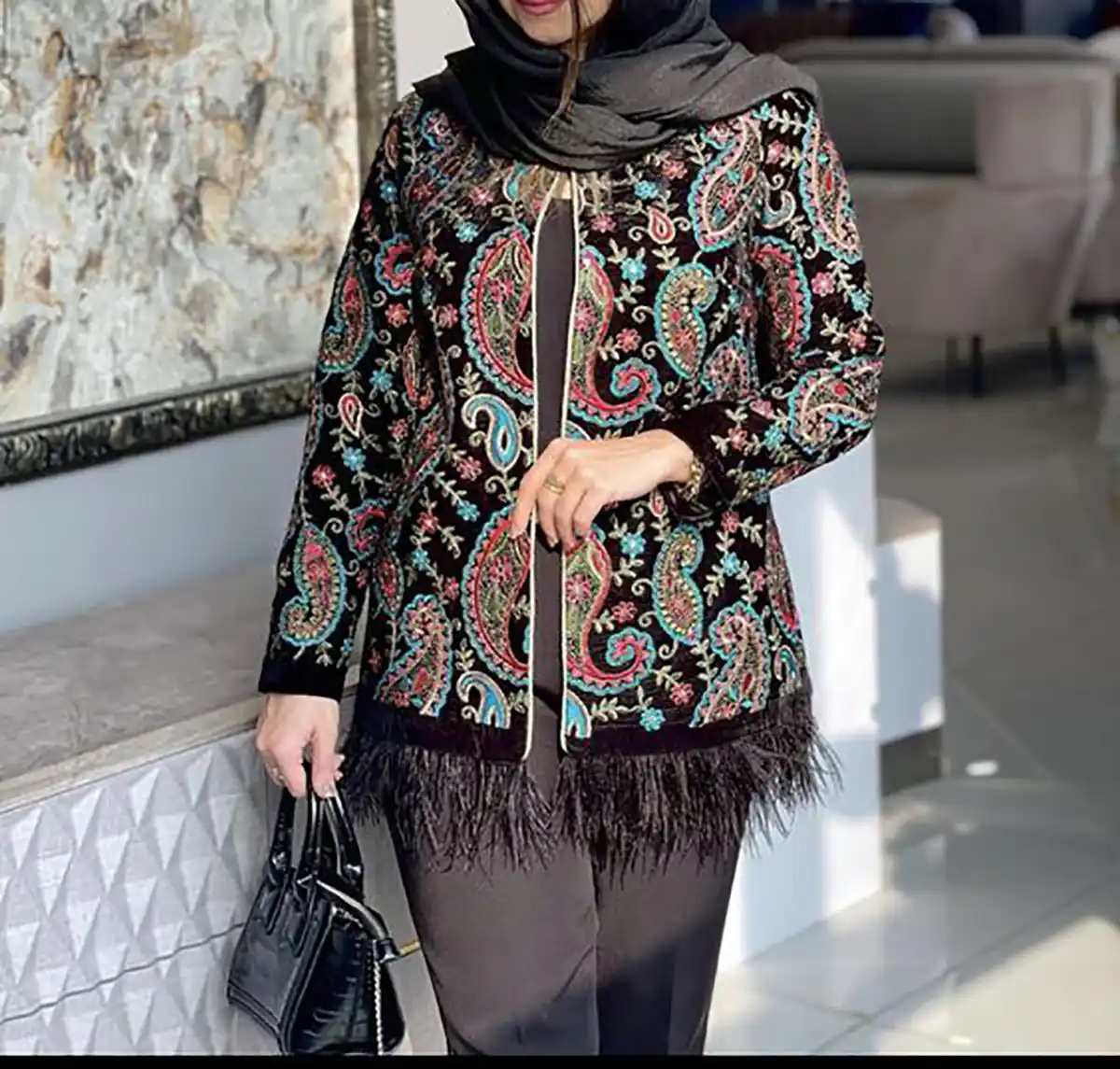 مانتو مجلسی زنانه