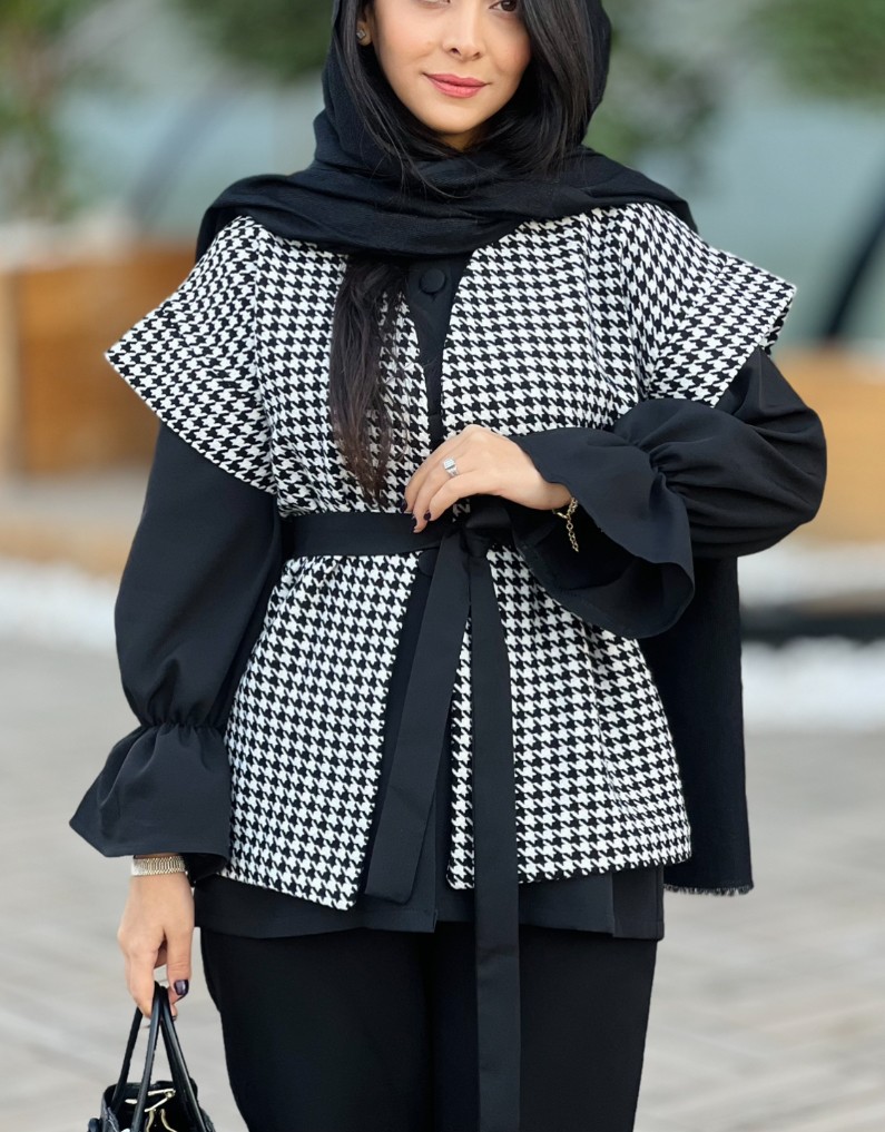 وست زنانه مدل پیردپل پشمی