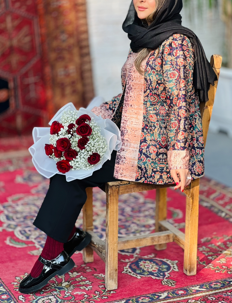 مانتو مخمل جانا(ارسال فوری)