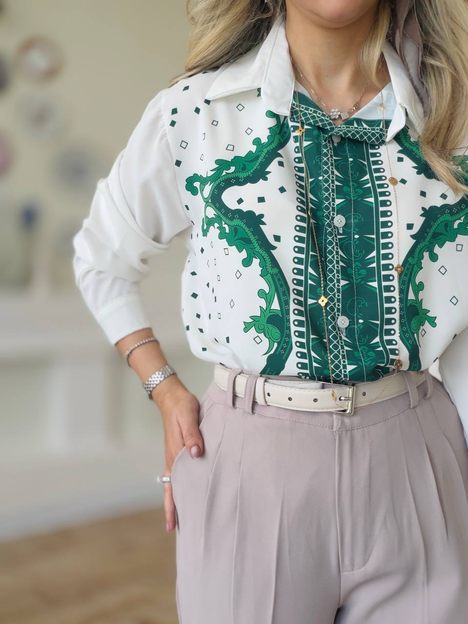 شومیز زنانه مدل پاستیل پاکتی(ارسال فوری)