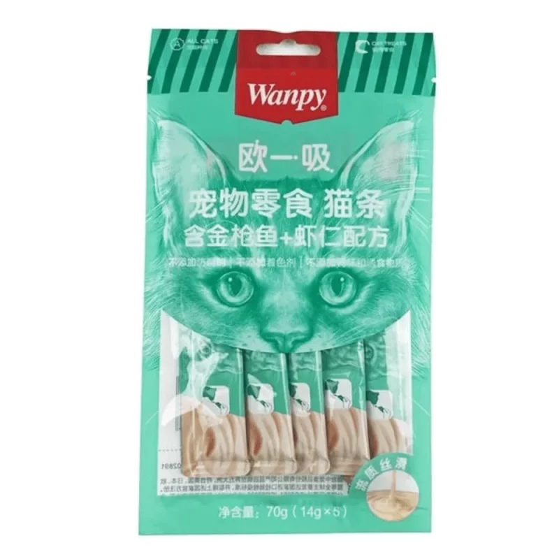 بستنی گربه ونپی - طعم ماهی و میگو