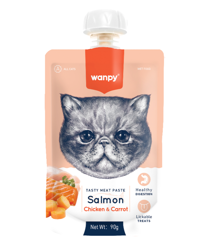 پودینگ ونپی - طعم سالمون و مرغ و هویج