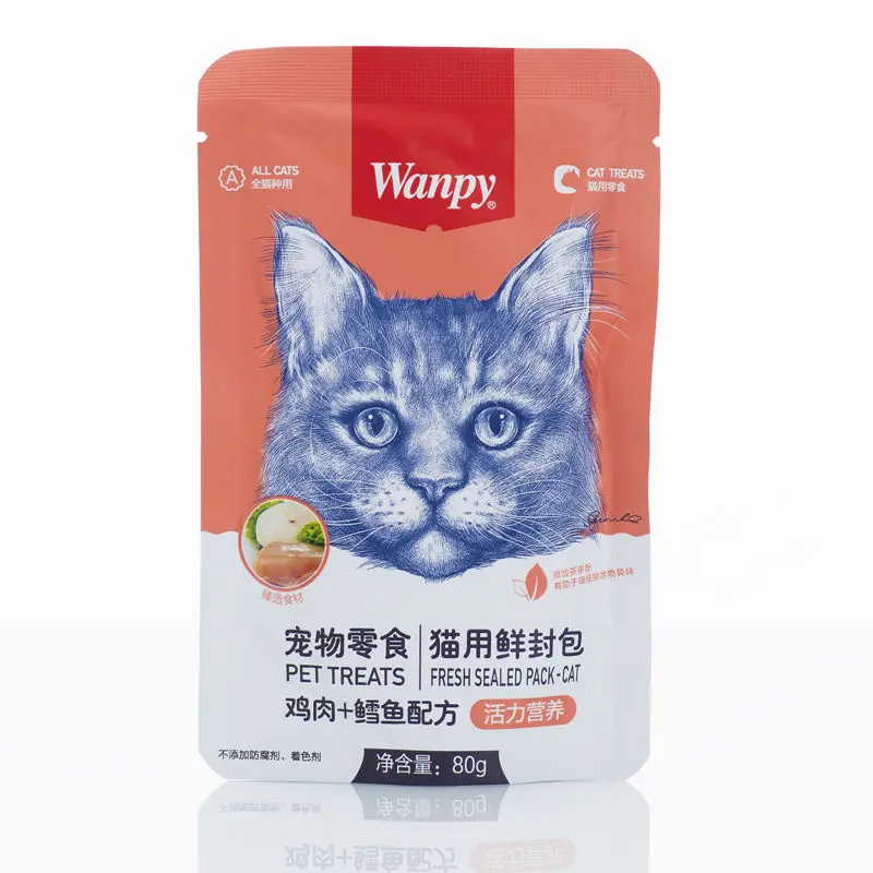 پوچ گربه ونپی - مرغ و ماهی