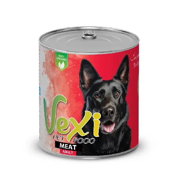 کنسرو سگ وکسی با طعم گوشت - 800 گرم