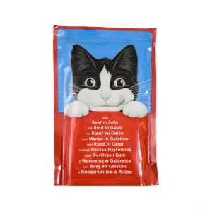 پوج گربه و سگ فلیکس با طعم گوشت گوساله