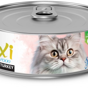 کنسرو نچرال وکسی - سینه مرغ و بوقلمون