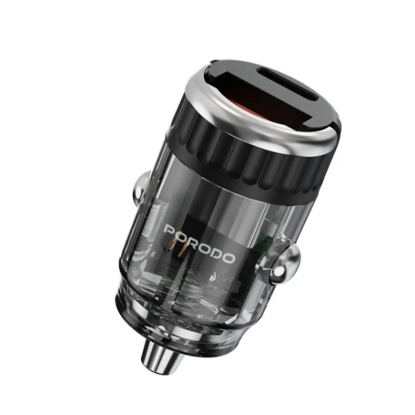 شارژر فندکی 36 وات پرودو مدل PDFWCH086B Dual Port