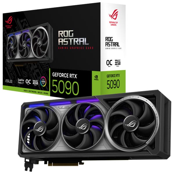 کارت گرافیک ایسوس مدل ASUS ROG Astral RTX 5090 32G OC GDDR7