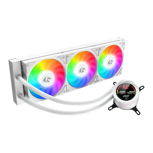 فن پردازنده مایع ردراگون مدل CCW-1017 360 RGB White