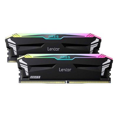 حافظه رم دسکتاپ لکسار مدل  Ares RGB 32GB Dual 6400Mhz CL32 DDR5