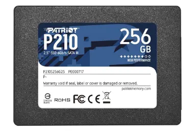 حافظه SSD پاتریوت مدل P210 SATA 2.5 Inch ظرفیت 256 گیگابایت