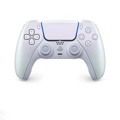 دسته بازی بی سیم سونی رنگ مرواریدی کروم مدل DualSense 5 Pearl White Chroma