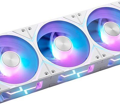 فن کیس ام اس آی مدل MPG EZ120 ARGB-3W White