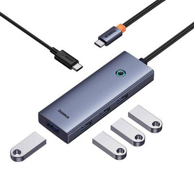 هاب 5 پورت USB-C بیسوس مدل BS-OH149 UltraJoy