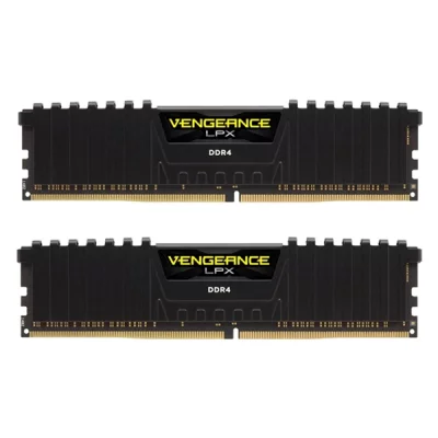 حافظه رم دسکتاپ کورسیر مدل  VENGEANCE LPX Dual 8GBx2 16GB DDR4 3200Mhz