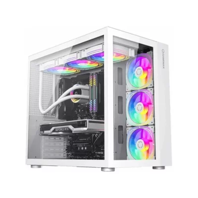کیس کامپیوتر گیم مکس مدل Infinity White