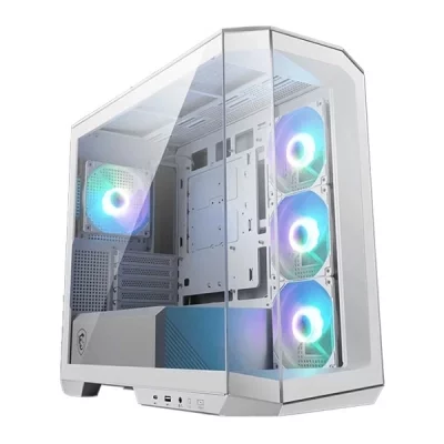کیس گیمینگ ام اس آی مدل MAG PANO M100R PZ White
