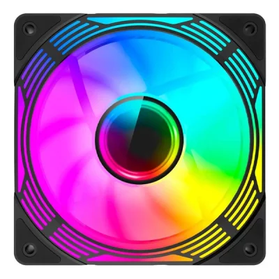 فن کیس گیم مکس مدل FN12A C8I-R Black