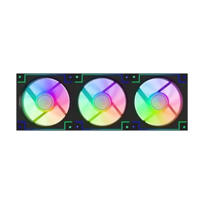 فن کیس گیم مکس مدل RD300 Black