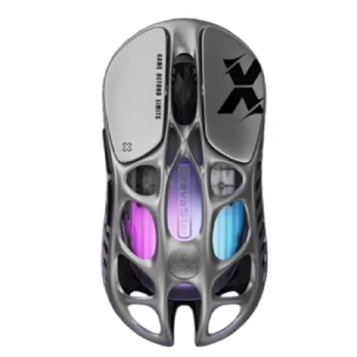 موس مخصوص بازی گراوا استار مدل GravaStar Mercury X Interstellar Silver