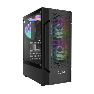 کیس کامپیوتر گیم دیاس مدل AURA GC7 Black