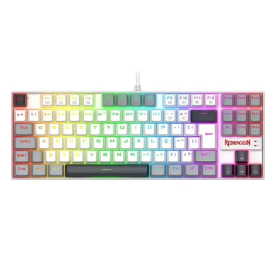 کیبورد مخصوص بازی ردراگون مدل KUMARA K552 WGL RGB