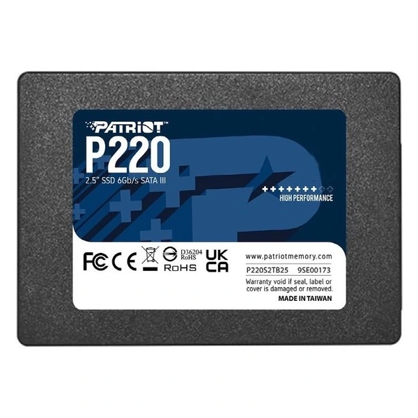 حافظه SSD اینترنال 256 گیگابایت پاتریوت مدل SATA P220