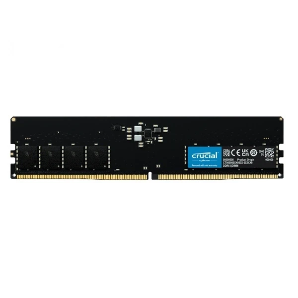 حافظه رم دسکتاپ تک کانال کروشیال مدل CT32G48C40U5  32GB CL40 DDR5 4800Mhz