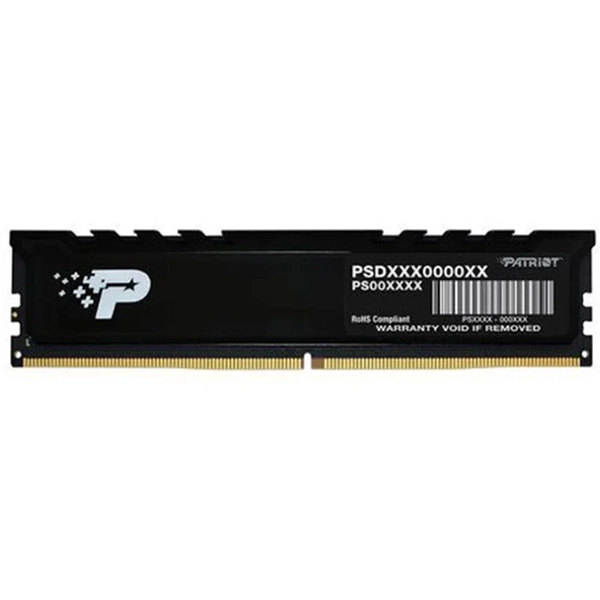 حافظه رم دسکتاپ  تک کاناله پاتریوت ظرفیت 16G DDR5 4800 مگاهرتز CL40 مدل Signature Line