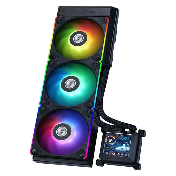 فن پردازنده مایع لیان لی مدل HydroShift LCD 360R Black