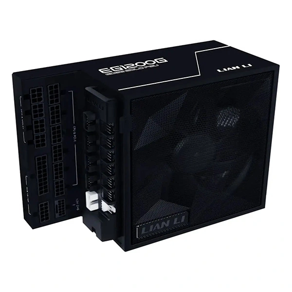 پاور 1200 وات لیان لی مدل EDGE GOLD 1200 UK Black Full Modular به همراه هاب