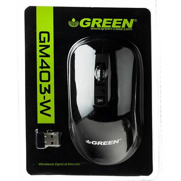 ماوس بی سیم گرین مدل GM403W