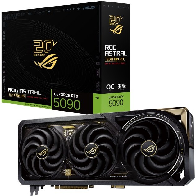 کارت گرافیک ایسوس مدل ASUS ROG Astral RTX 5090 32G Edition 20 GDDR7