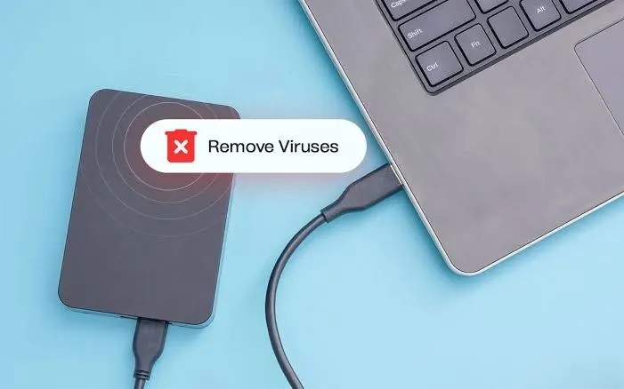 از بین بردن ویروس هارد اکسترنال