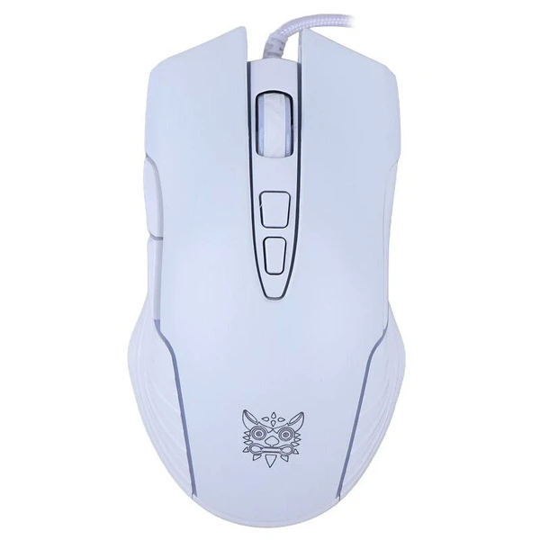موس مخصوص بازی اونیکوما مدل CW905 White RGB با سیم