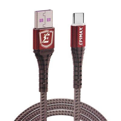 کابل شارژر یو اس بی به  EPIMAX Type C مدل EC - 42 PD