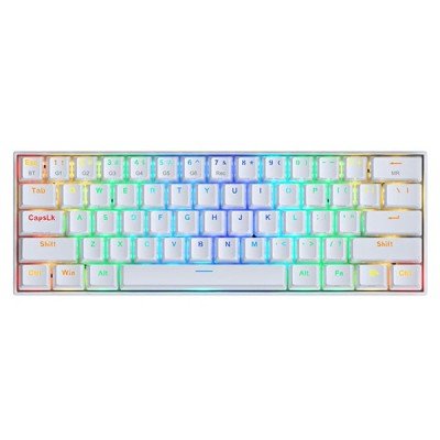 کیبورد مخصوص بازی ردراگون مدل REDRAGON Draconic K530-W rgb