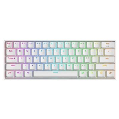 کیبورد مخصوص بازی ردراگون مدل Draconic PRO white K530W-RGB-PRO