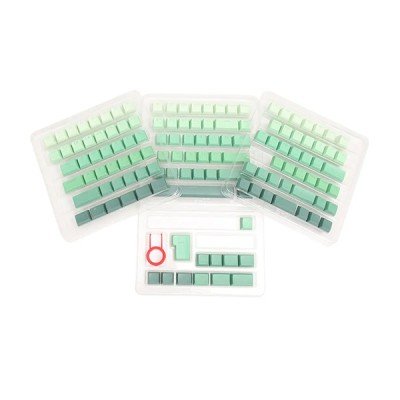مجموعه کامل کلید کیبورد مکانیکال ردراگون مدل A140 Ombre green