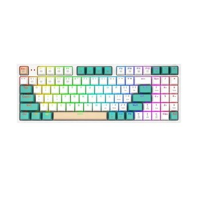 کیبورد مکانیکال گیمینگ ردراگون مدل  Veigar K643 WGC RGB Pro