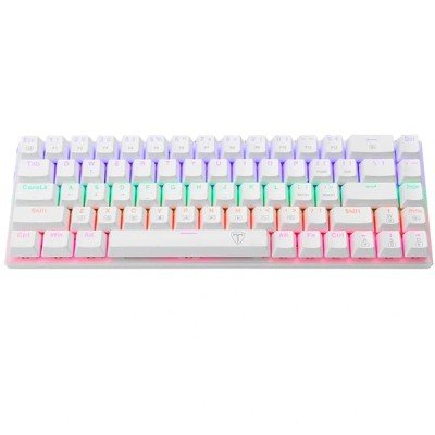 کیبورد سیمی مخصوص بازی تی دگر مدل Viator T-TGK325 WHITE