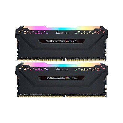 حافظه رم دسکتاپ کورسیر مدل   VENGEANCE RGB PRO 32GB 16GBx2 3200MHz CL16