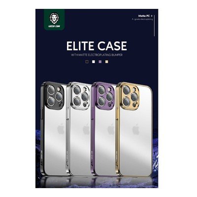 کاور شفاف  IPhone 13 pro  گرین لاین  مدل elite case