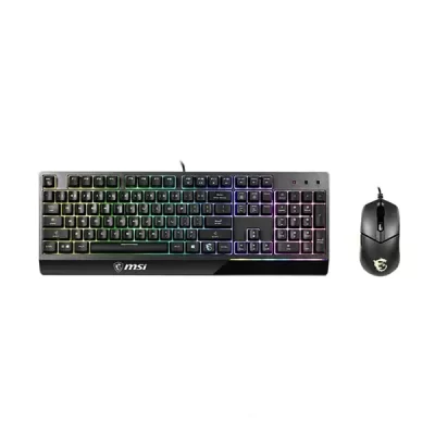 کیبورد و موس گیمینگ ام اس آی VIGOR GK30 Black